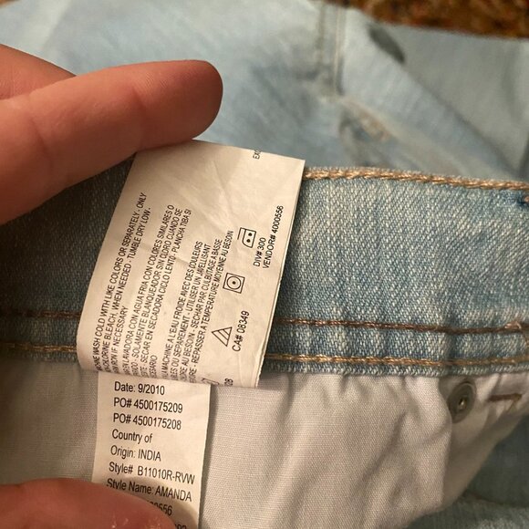 NWT gloria vanderbilt amanda jeans 10 stretch - Picture 12 of 13